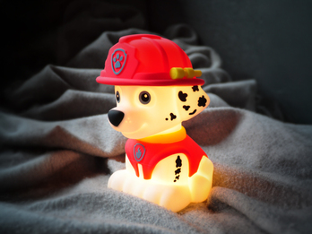 PAW PATROL Akku Nachtlicht MARSHALL per USB aufladbar, dimmbar, Höhe 14cm