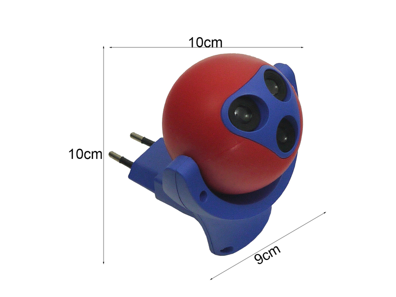 Nachtlicht PAW PATROL (3 Motive) Projektor für die Kinderzimmer Steckdose H 10cm