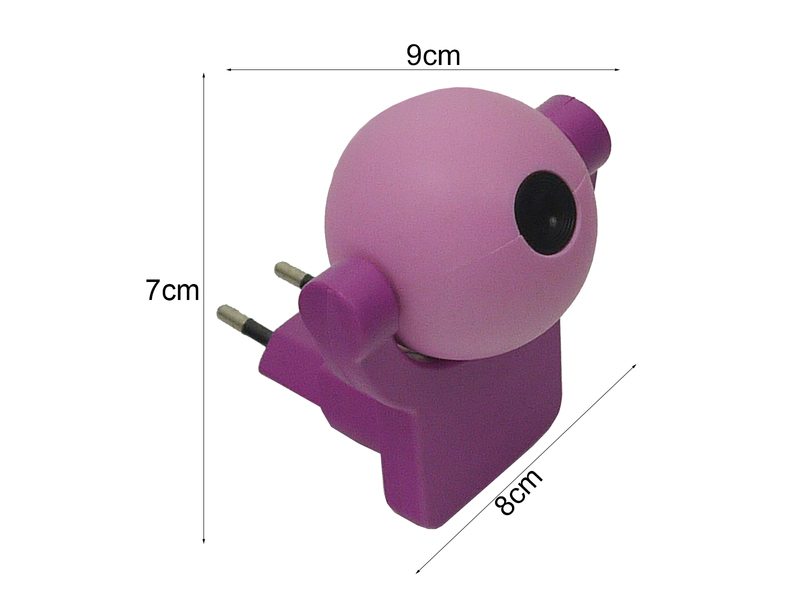 Nachtlicht PRINZESSIN (1 Motiv) Projektor für die Kinderzimmer Steckdose H: 7cm