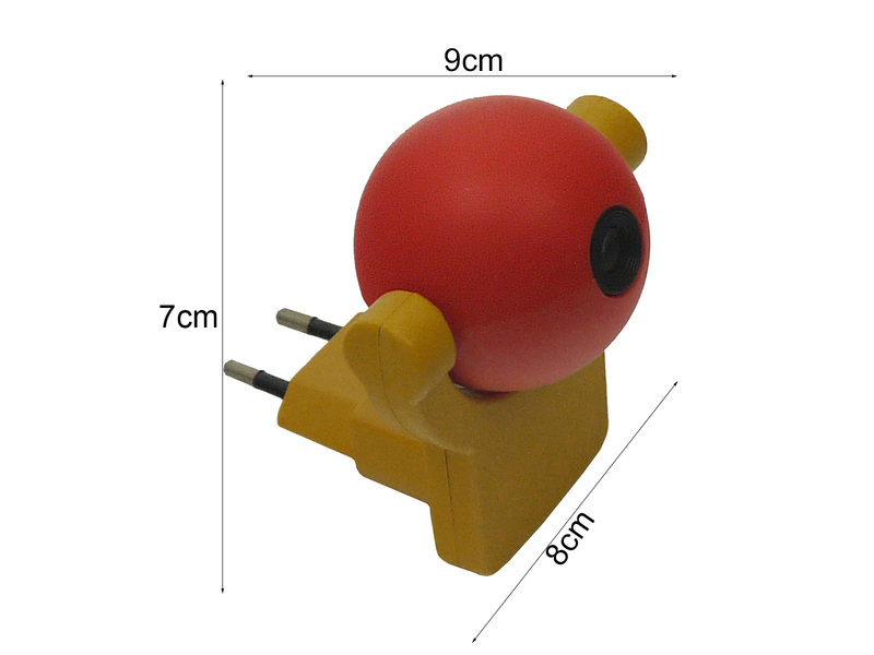Nachtlicht WALDTIERE (1 Motiv) Projektor für die Kinderzimmer Steckdose H: 7cm