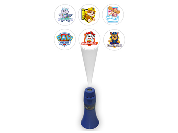 Kinderzimmer Nachtlicht PAW PATROL (6 Motive) Taschen-Projektor Batterie H: 15cm