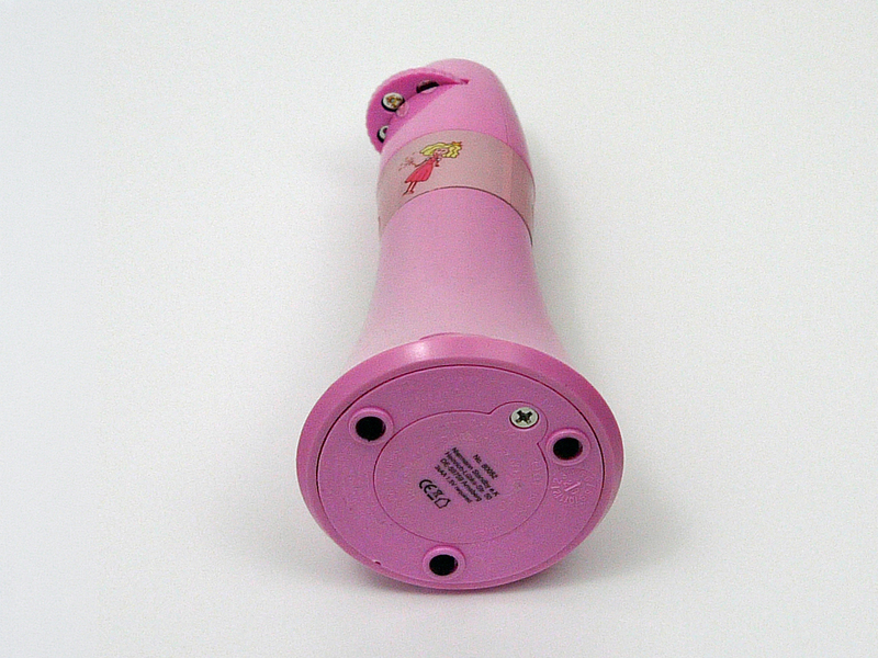 Kinderzimmer Nachtlicht PRINZESSIN (6 Motive) Taschen-Projektor Batterie H: 15cm