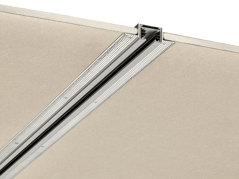 Einputzschiene für DUOline Schienensystem, Aluminium, Länge 115cm