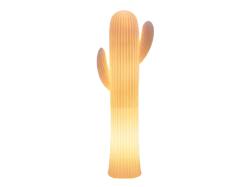 Deko LED RGBW Solarleuchte Kaktus mit Fernbedienung, Höhe 110cm