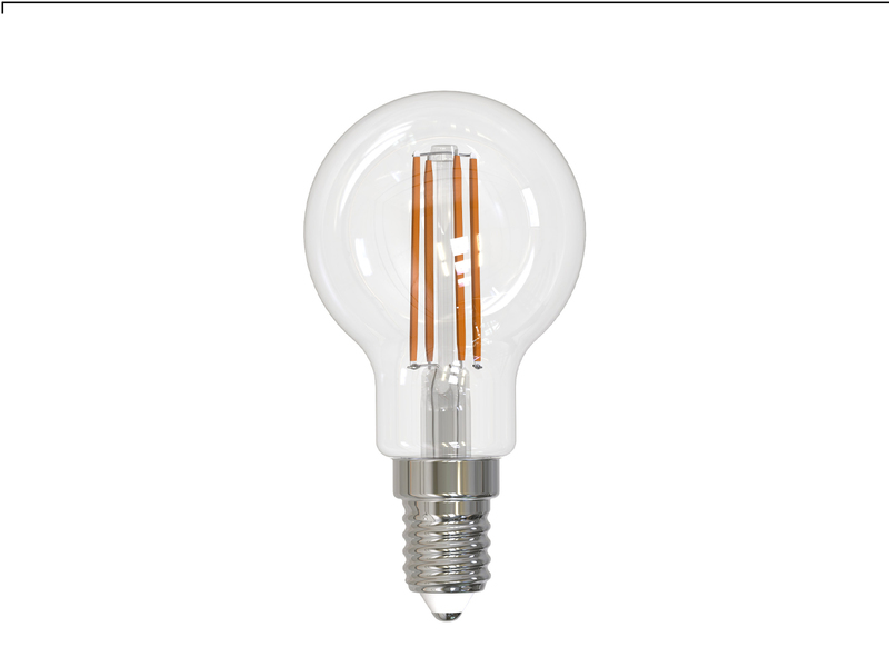 E14 Filament LED - 2,5 Watt, 470 Lumen, 3000K warmweiß, Ø 4,5cm, nicht dimmbar