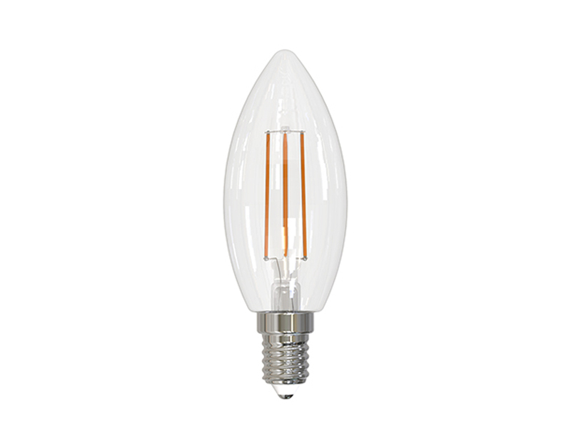 E14 Filament LED - 2,5 Watt, 470 Lumen, 3000K warmweiß, Ø 3,5cm, nicht dimmbar