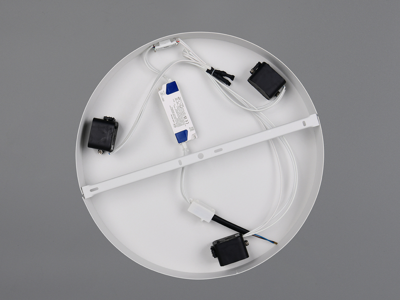 LED Pendelleuchte AMALO höhenverstellbar Weiß Cluster 3-flammig Ø 67cm