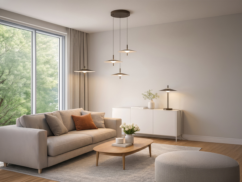 Moderne LED Stehleuchte AMALO dimmbar & 3 Lichtfarben Platinum, H: 145cm
