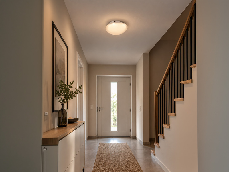 LED Deckenleuchte OZERA mit Fernbedienung & Tageslicht, Breite 36cm