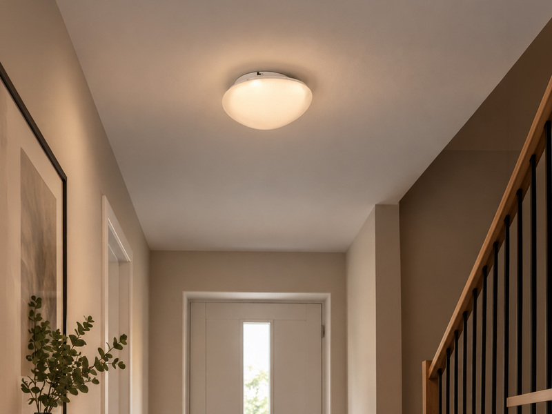 LED Deckenleuchte OZERA mit Fernbedienung & Tageslicht, Breite 36cm