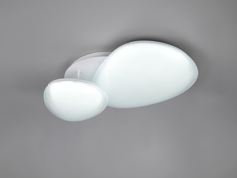 LED Deckenleuchte OZERA mit Fernbedienung & Tageslicht, Breite 67cm