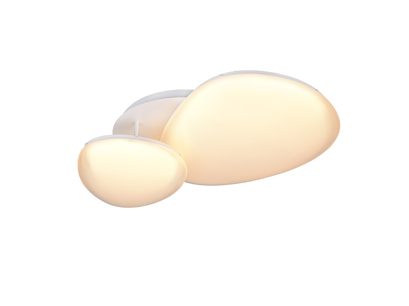 LED Deckenleuchte OZERA mit Fernbedienung & Tageslicht, Breite 67cm