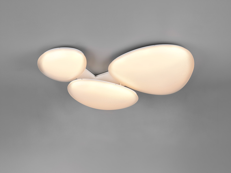 LED Deckenleuchte OZERA mit Fernbedienung & Tageslicht, Breite 95cm