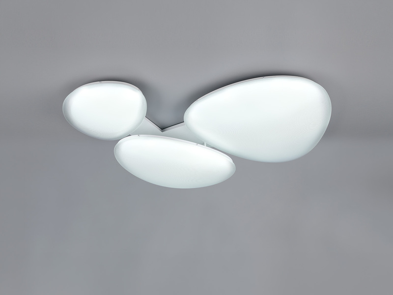 LED Deckenleuchte OZERA mit Fernbedienung & Tageslicht, Breite 95cm