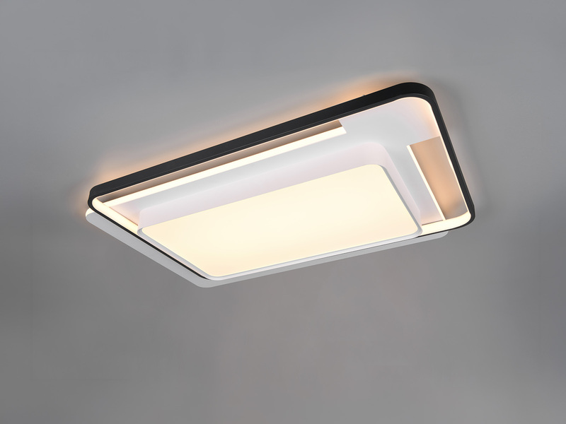 LED Deckenleuchte CERU mit Fernbedienung, 9000 Lumen hell, Breite 100cm