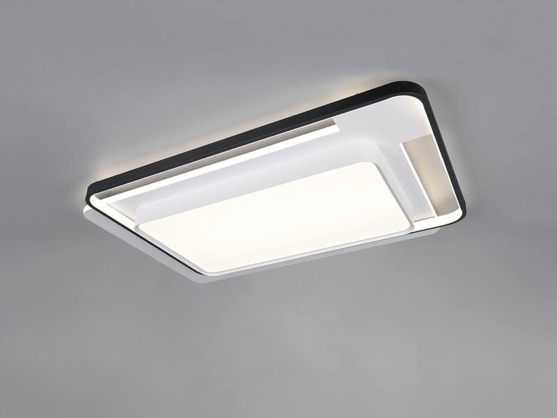 LED Deckenleuchte CERU mit Fernbedienung, 9000 Lumen hell, Breite 100cm