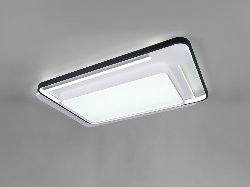 LED Deckenleuchte CERU mit Fernbedienung, 9000 Lumen hell, Breite 100cm