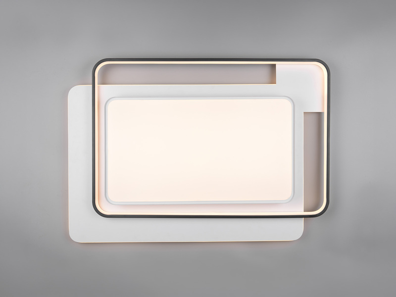 LED Deckenleuchte CERU mit Fernbedienung, 9000 Lumen hell, Breite 100cm
