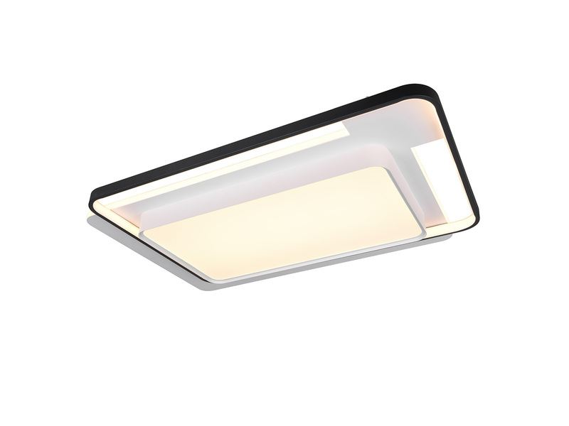 LED Deckenleuchte CERU mit Fernbedienung, 9000 Lumen hell, Breite 100cm