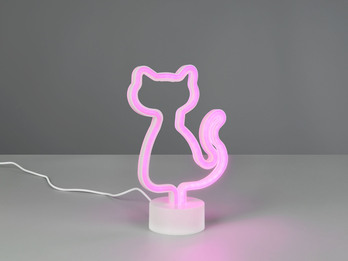 Deko LED Tischlampe CAT Katzenlampe Batterie- oder USB betrieben, Höhe 25cm Deko LED Tischlampe CAT Katzenlampe Batterie- oder USB betrieben, Höhe 25cm