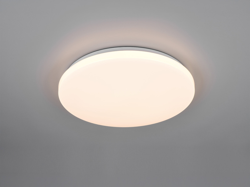 LED Deckenleuchte FIROS mit Fernbedienung, Tageslicht & Himmels Farbspiel Ø 38cm