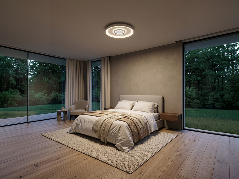 LED Deckenleuchte NEXALO mit Fernbedienung & Tageslicht, Ø 50cm