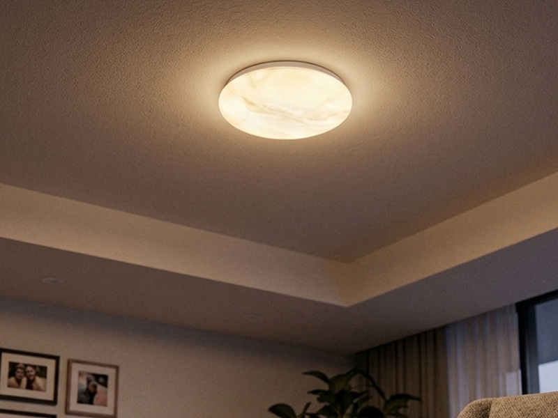 LED Deckenleuchte ADERO mit Fernbedienung & Tageslicht, Ø 28cm