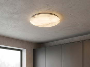 LED Deckenleuchte ADERO mit Fernbedienung & Tageslicht, Ø 38cm