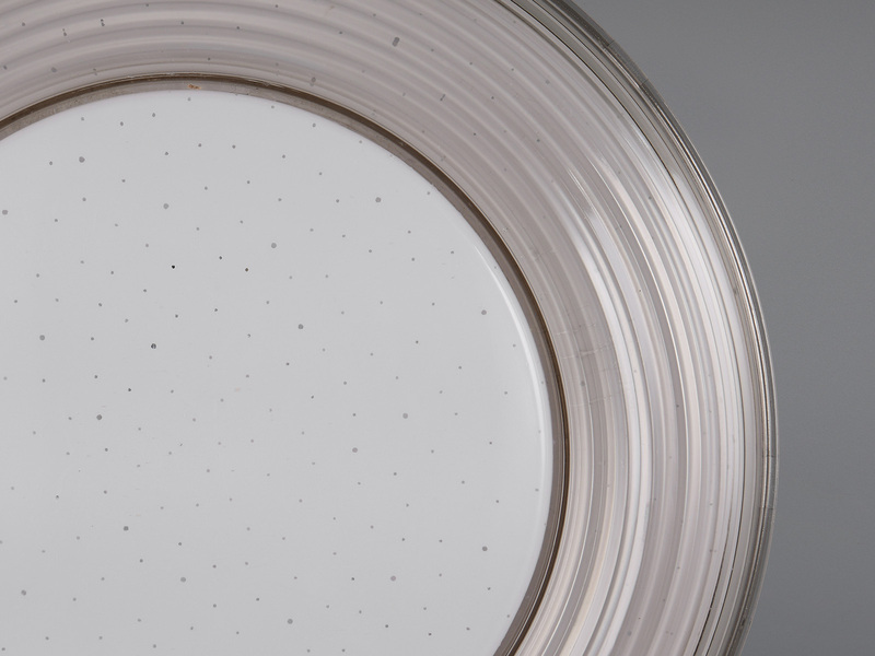 LED Deckenleuchte DARO klein & flach mit Sternenhimmel, Ø 27cm