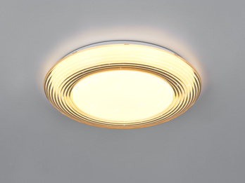 LED Deckenleuchte DARO mit Fernbedienung Tageslicht & Sternenhimmel, Ø 39cm