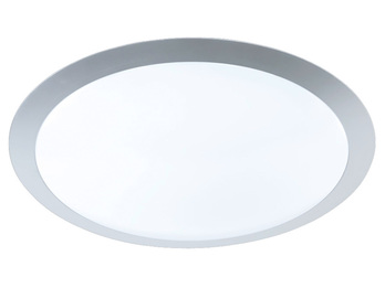 Dimmbare LED-Deckenlampe GONZALO, ink. 25W SMD-LED, 1500Lm, Ø 42cm, titanfb.
