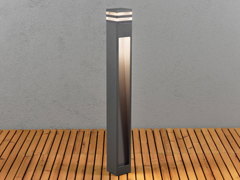 LED Wegeleuchte MASSA aus Aluminium Anthrazit, Höhe 100cm