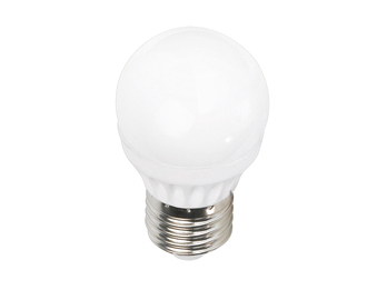 E27 LED - 5 Watt, 400 Lumen, 3000 Kelvin warmweiß, Ø4,5cm - nicht dimmbar