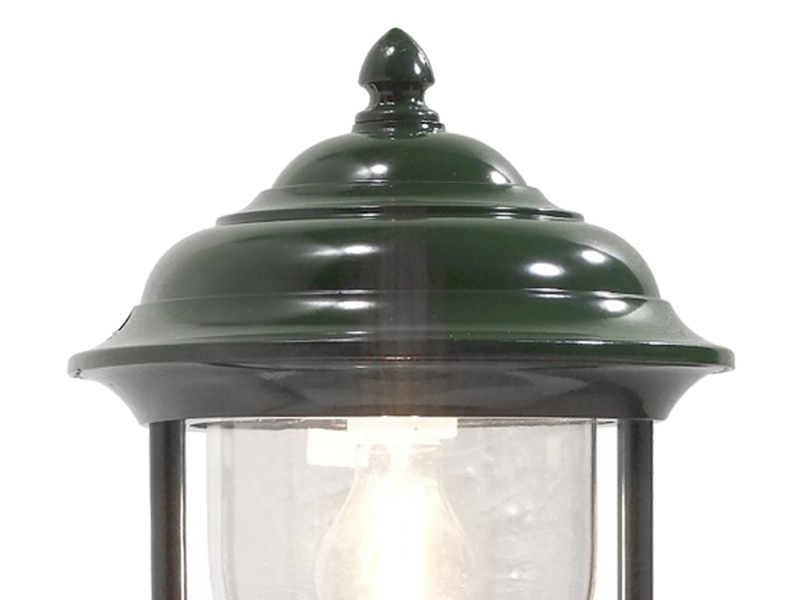 Sockelleuchte PARMA Außen Laterne im Landhausstil Grün, Höhe 54cm
