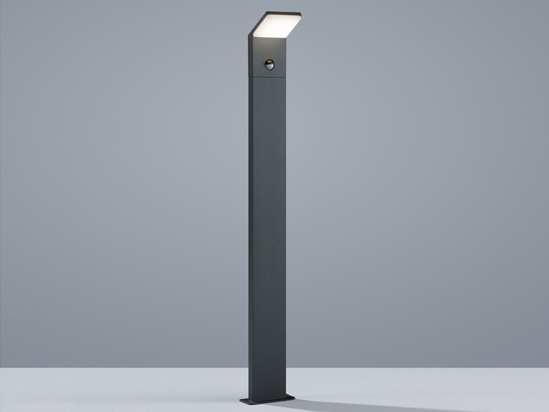 LED Wegeleuchte PEARL mit Bewegungsmelder, Anthrazit Höhe 100cm