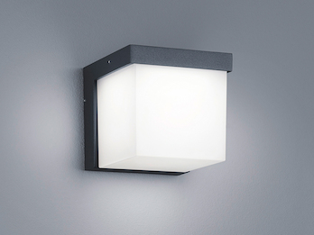 Moderne LED Außenwandlampe YANGTZE Anthrazit IP54 - Außenbeleuchtung Haus