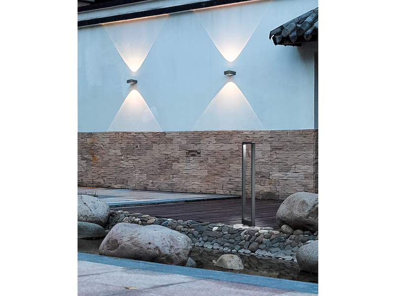 LED Außenwandleuchte RENO in Anthrazit - Außenbeleuchtung für Haus & Garten