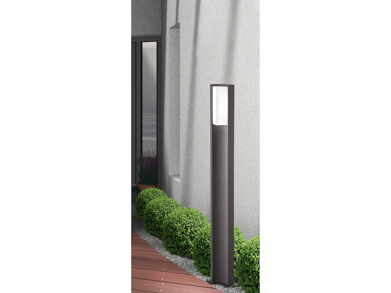 Außen-Wegeleuchte SUEZ, anthrazit, inkl. 6 Watt LED, Höhe 110 cm, IP54