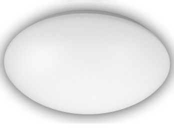 Deckenleuchte / Deckenschale rund, Kunststoff opalweiß, Ø 45 cm
