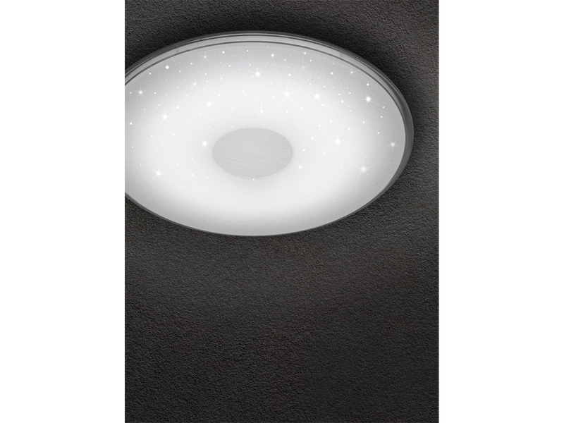 LED Deckenleuchte SHOGUN dimmbar mit Fernbedienung & Sternlichteffekt, Ø 42cm