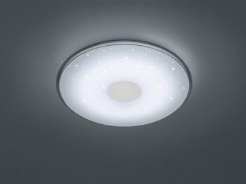 LED Deckenleuchte SHOGUN dimmbar mit Fernbedienung & Sternlichteffekt, Ø 42cm