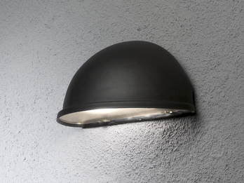 Außenwandleuchte Downlight TORINO schwarz, 28 x 13,5 cm, Hausbeleuchtung