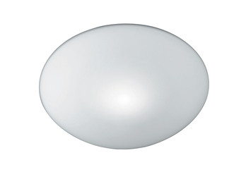 Designklassiker: Runde Deckenleuchte PUR Ø 25cm aus Opalglas Weiß