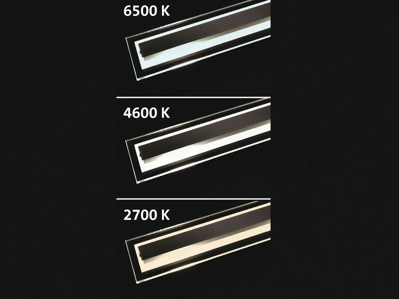 LED Pendelleuchte TENSO Silber dimmbar & höhenverstellbar bis 150cm, Breite 88cm