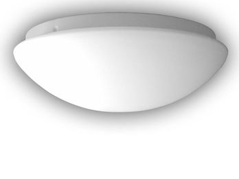Deckenleuchte / Deckenschale rund, Opalglas matt, Ø 45cm