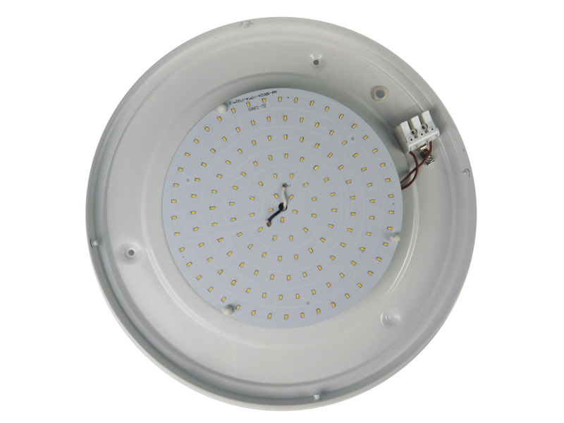LED-Deckenleuchte / Deckenschale rund, Glas Alabaster, Ø 30cm
