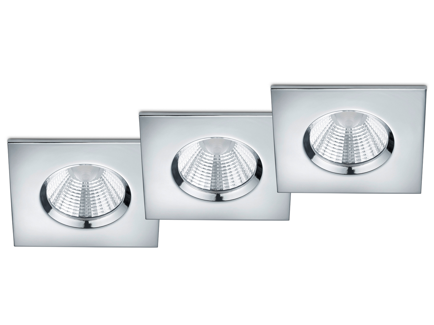 LED Deckeneinbaustrahler dimmbar 230V ohne Trafo IP65 Außen & Feuchtraum flach - Bild 12 von 26