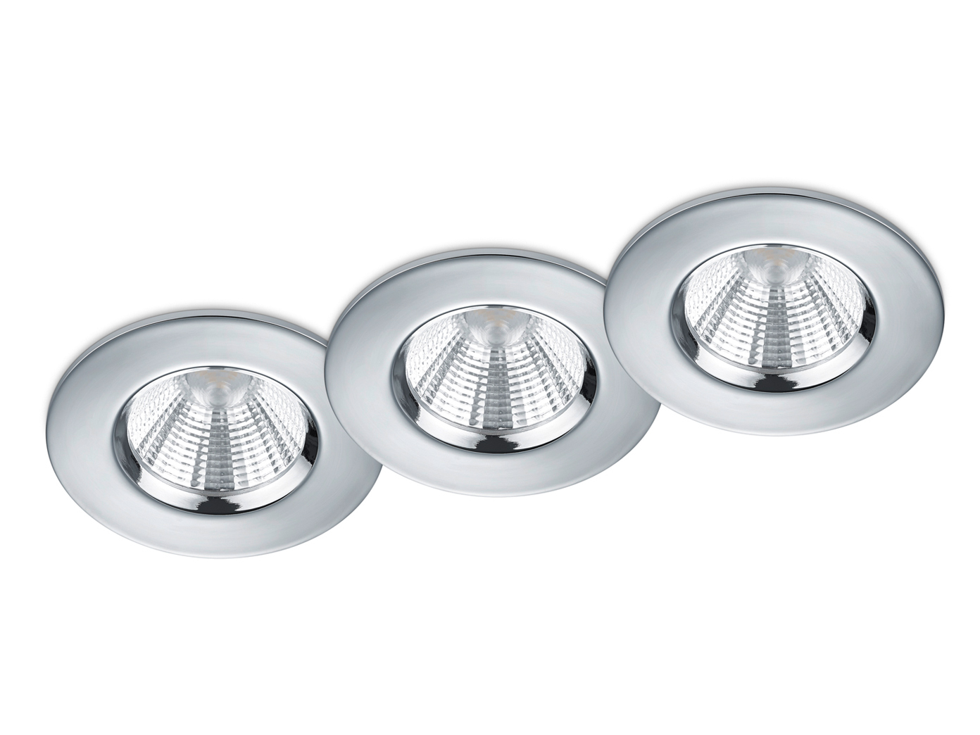 LED Deckeneinbaustrahler dimmbar 230V ohne Trafo IP65 Außen & Feuchtraum flach - Bild 20 von 26