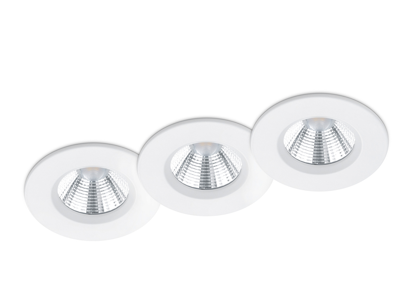 LED Deckeneinbaustrahler dimmbar 230V ohne Trafo IP65 Außen & Feuchtraum flach - Bild 26 von 26