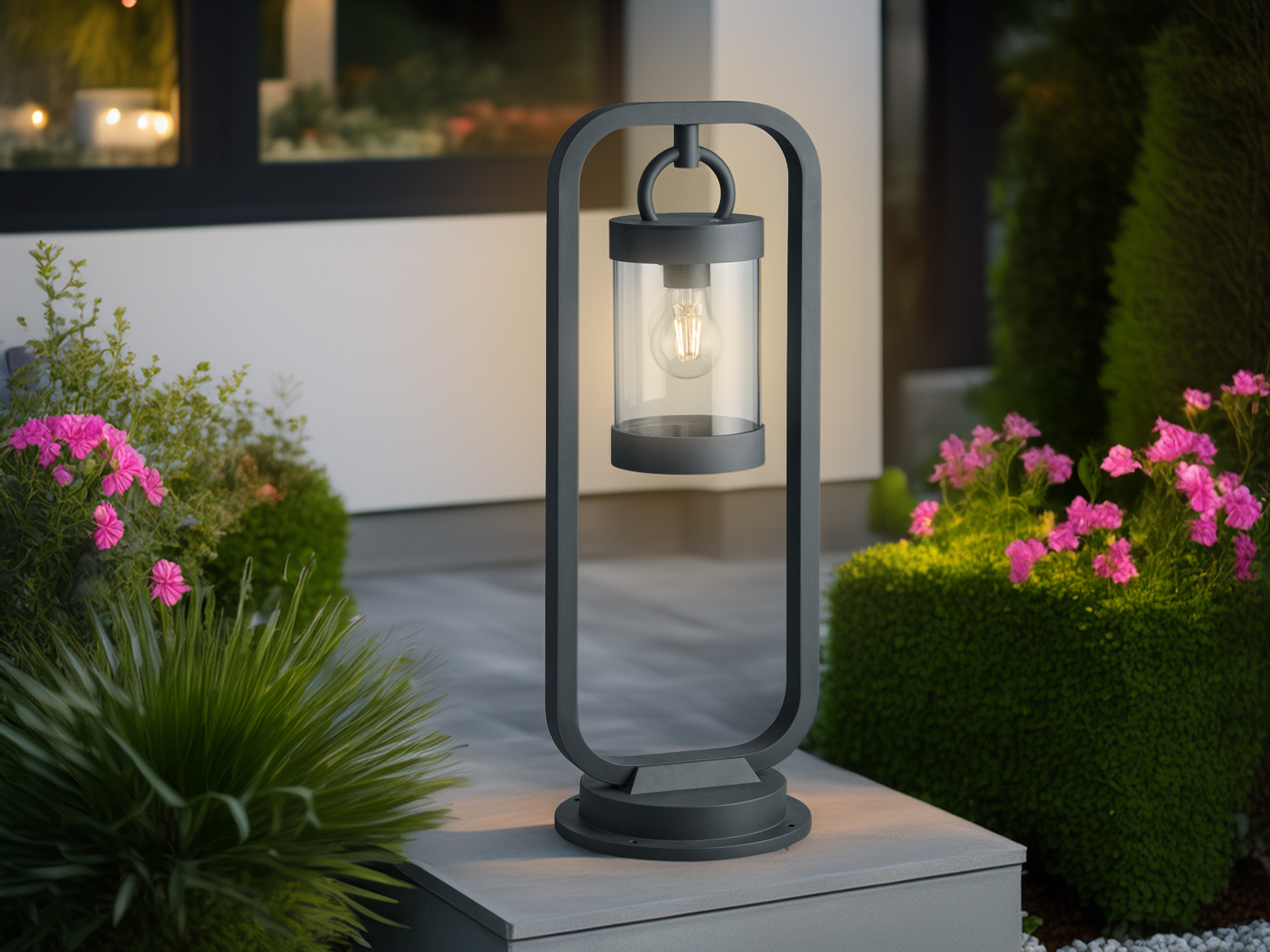 Außenleuchten Laterne hängend Landhausstil modern Outdoor Stehlampen